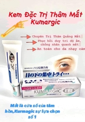 Kem Kumargic Eye 20g của Nhật Hỗ Trợ Cải Thiện Thâm Quầng Mắt