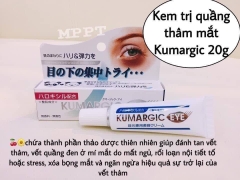 Kem Kumargic Eye 20g của Nhật Hỗ Trợ Cải Thiện Thâm Quầng Mắt