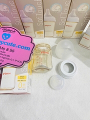 Bình Sữa Pigeon Soft Touch PPSU Plus thế hệ III Nội Địa Nhật 240ml Bé Từ 3M