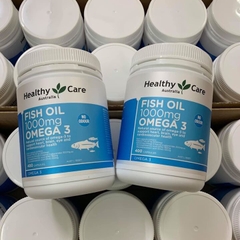 Dầu cá tự nhiên FISH OIL HEALTHY CARE Omega-3 1000mg 400 viên - Úc