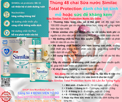 Similac® Total Protection Dạng Lỏng Loại 59ml Hộp 4 Ống Chính Hãng 2025: Review Chi Tiết, Giá Bán, Thành Phần, Lợi Ích, Cách Dùng Cho Bé Sinh Mổ, Sinh Non, Miễn Dịch Kém