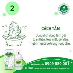 Tắm bé Thảo dược Elemis cho bé sơ sinh