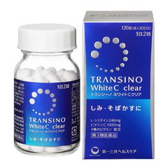 [Date T5.25] Viên Uống Transino White C Trắng Da Giảm Nám 120 Viên Nhật Bản