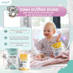 Sữa Sprout Organic Plant Based Toddler Drink 700g Cho Bé Từ 0-12 Tháng Dị Ứng Đạm Sữa Bò