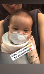 Khẩu trang gấu Pigeon Nhật Bản cho bé