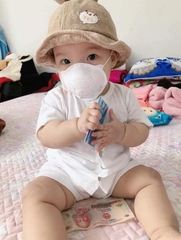 Khẩu trang gấu Pigeon Nhật Bản cho bé