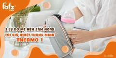 TÚI GIỮ NHIỆT BÌNH SỮA FATZBABY FB2015SL-FB2016SL ĐƠN/ĐỐI