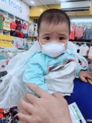 Khẩu trang gấu Pigeon Nhật Bản cho bé