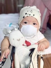 Khẩu trang gấu Pigeon Nhật Bản cho bé