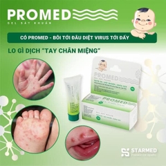 Gel sát khuẩn PROMED SẠCH DA - KHÁNG KHUẨN - NGỪA SẸO