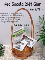 Ô tay giun socola Úc cho bé trên 1 tuổi