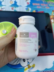 Bio Island DHA Cho Bà Bầu & Calcium Hữu Cơ 60 Viên – Bổ Sung DHA 210mg + Canxi Sữa Bò Hữu Cơ Hỗ Trợ Trí Não, Xương Thai Nhi Phát Triển Toàn Diện