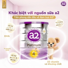 Sữa A2 Platinum Follow-on Formula Số 2 Lon 900g (6-12 Tháng) 2026 – Sữa A2 Tự Nhiên Đạm Quý A2 Nhập Khẩu New Zealand Dễ Tiêu Hóa Giảm Đầy Hơi Tăng Hấp Thu Dinh Dưỡng Tăng Cân Khỏe Mạnh Không Đạm A1 Không GMO Chính Hãng Úc Giá Rẻ Cho Bé Ăn Dặm