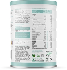 Sữa Sprout Organic Plant Based Toddler Drink 700g Cho Bé Từ 12 Tháng Trở Lên Dị Ứng Đạm Sữa Bò