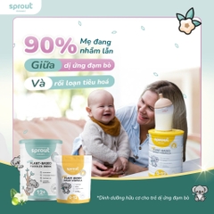 Sữa Sprout Organic Plant Based Toddler Drink 700g Cho Bé Từ 12 Tháng Trở Lên Dị Ứng Đạm Sữa Bò