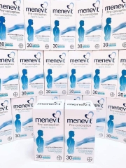 Viên Uống Hỗ Trợ Điều Trị Vô Sinh, Tinh Trùng Yếu Cho Nam Giới Menevit Hộp 30 viên (Úc)