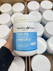 Dầu cá tự nhiên FISH OIL HEALTHY CARE Omega-3 1000mg 400 viên - Úc