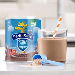 Sữa Bột PediaSure Grow & Gain Shake Mix Powder Hương Socola Mỹ Cho Bé Từ 1 Tuổi
