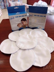 Miếng lót thấm sữa bằng vải giặt được Goodmama (8 miếng)