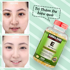 Viên Uống Đẹp Da Kirkland Signature Vitamin E 400IU (500 viên) Mỹ