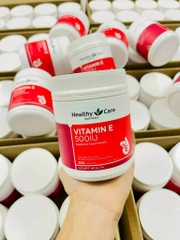 [Date T3.25] Viên uống Vitamin E Healthy Care sáng đẹp da ngừa lão hóa  500IU Của ÚC