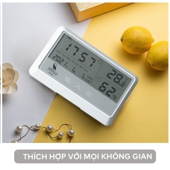 Nhiệt ẩm kế đa năng Moaz BéBé MB - 027