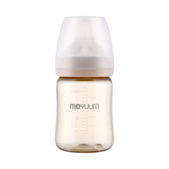 Bình sữa PPSU Moyuum - Trơn - 170ml - Kèm núm 1 từ 0 tháng tuổi
