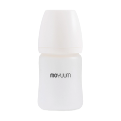 Bình sữa Thủy tinh tráng silicon Moyuum - 150ml - Kèm núm 1