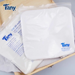 Tấm khăn lót thay tả chống thấm nhựa dẻo mềm cao cấp Fany 30 x 30 cm cho bé sơ sinh