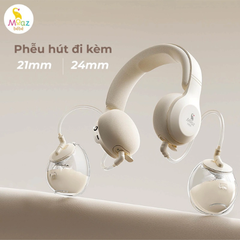 Máy hút sữa di động kèm chườm ấm cổ Moaz BéBé MB – 091