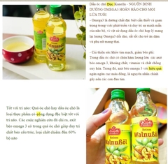Dầu óc chó Kunella Feinkost WalnuBol 100ml (Đức)