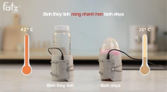 Dụng cụ hâm sữa trên ô tô có kèm Adaptor FB3100MX Fatzbaby