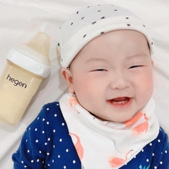 Bình sữa Hegen PPSU 150ml núm ti size S từ 1 – 3 tháng, White