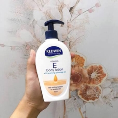 [Date T9.25] Kem Dưỡng Da Redwin Vitamin E Body Lotion Úc chai 400ml Dưỡng Ẩm Toàn Thân Chống Nẻ Da Cho Da Mịn Màng