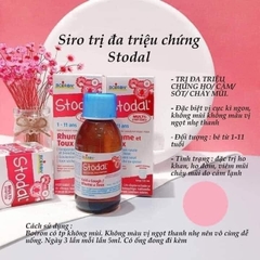 Siro Ho, Cảm Lạnh Vi Lượng Đồng Căn Cho Bé Boiron Stodal Canada 125ml