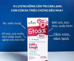 Siro Ho, Cảm Lạnh Vi Lượng Đồng Căn Cho Bé Boiron Stodal Canada 125ml