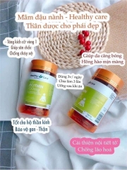 Mầm đậu nành Heathy care ( Úc ) 100 viên TĂNG KÍCH CỠ VÒNG 1 & CẢI THIỆN CHỨC NĂNG SINH LÝ NỮ