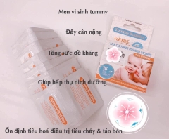 Men vi sinh Tummy Buddies của Anh cho trẻ từ sơ sinh hộp 15 gói