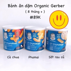 Bánh ăn dặm Gerber lùn đủ vị