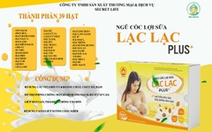 Ngũ cốc Dr.Maya Lạc Lạc Plus hỗ trợ lợi sữa 30 gói