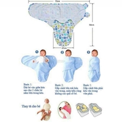 Chăn Ủ Kén Summer Infant SwaddleMe Cotton Cho Bé Sơ Sinh