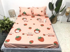 Ga chống thấm Cotton Hàn Quốc drap cho bé nằm trực tiếp, không nóng bí, sột soạt