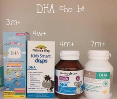 DHA drops dạng giọt Natures Aid cho bé từ 3 tháng tuổi 50ml