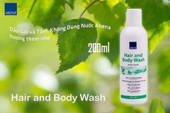 Dầu gội, Tắm khô Abena Hair & Body Wash an toàn cho cả mẹ bầu và trẻ nhỏ (200ml)