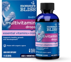 Vitamin Tổng Hợp Mommy's Bliss + Sắt (30ml): Đề Kháng Khỏe, Bé Tăng Trưởng Toàn Diện