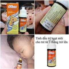 TINH DẦU XÔNG MŨI TRỊ NGẠT OLBAS 12ML (3 THÁNG+) UK