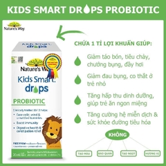 Siro Uống Nature's Way Kids Smart Drops Probiotic Bổ Sung Men Vi Sinh Cho Bé 20ml - Hàng nội địa Úc