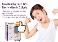 Siro Healthy Care Kids Zinc + Vitamin C Liquid 25ml Cho Bé Ăn Ngon Tăng Sức Đề Kháng