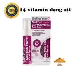 Vitamin tổng hợp dạng xịt Better You (1y+) UK