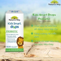 Siro Uống Nature's Way Kids Smart Drops Probiotic Bổ Sung Men Vi Sinh Cho Bé 20ml - Hàng nội địa Úc